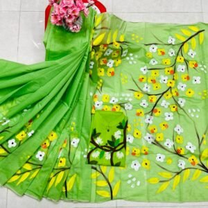 ট্রেডিশনাল হ্যান্ড প্রিন্ট কাপল সেট