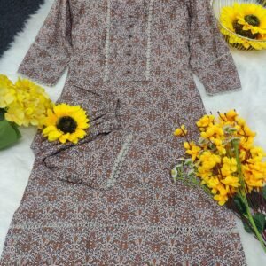 হাই কোয়ালিটির সাদা বাহার এর টু পিস কালেকশন 🌻