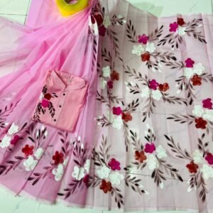 ট্রেডিশনাল হ্যান্ড প্রিন্ট কাপল সেট