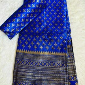 সফ্ট সিল্ক কাতান শাড়ী