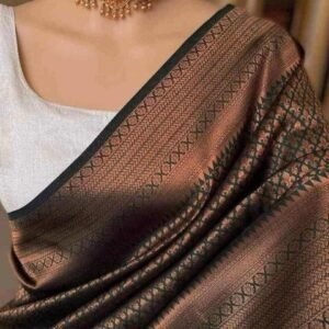 সফ্ট সিল্ক কাতান শাড়ী