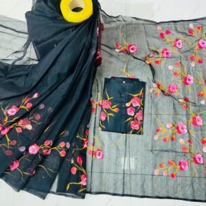 এক্সক্লুসিভ ট্রেডিশনাল হ্যান্ড প্রিন্ট কাপল সেট