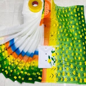 ট্রেডিশনাল হ্যান্ড প্রিন্ট কাপল সেট