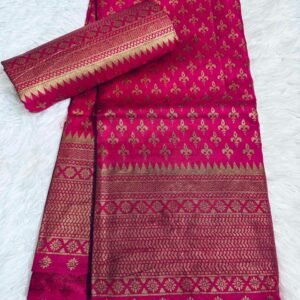 সফ্ট সিল্ক কাতান শাড়ী