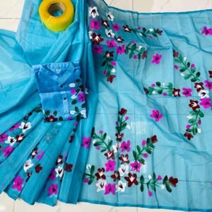 এক্সক্লুসিভ ট্রেডিশনাল হ্যান্ড প্রিন্ট কাপল সেট