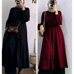 মালেশিয়ান ২ পিস গাউন-২ (শুধু বোরকা)