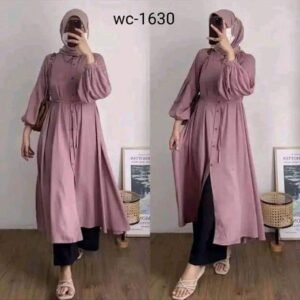 মালেশিয়ান ২ পিস গাউন-২ (শুধু বোরকা)