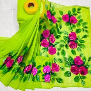 ট্রেডিশনাল হ্যান্ড প্রিন্ট কাপল সেট