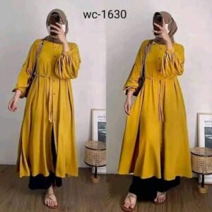 মালেশিয়ান ২ পিস গাউন-২ (শুধু বোরকা)