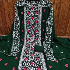 প্রিমিয়াম জর্জেট সিকোয়েন্স এমব্রয়ডারি সালোয়ার কামিজ