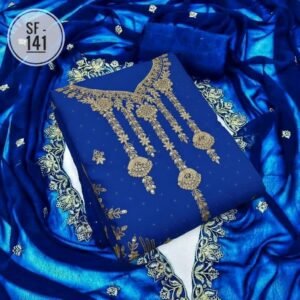 Embroidary Georjet Three Piece