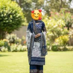 🌸 প্রিমিয়াম দুবাই সফট সিল্ক থ্রি-পিস 🌸