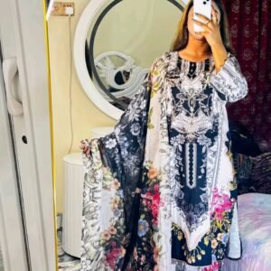 ​🌸 প্রিমিয়াম দুবাই সফট সিল্ক থ্রি-পিস 🌸