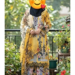 ​🌸 প্রিমিয়াম দুবাই সফট সিল্ক থ্রি-পিস 🌸