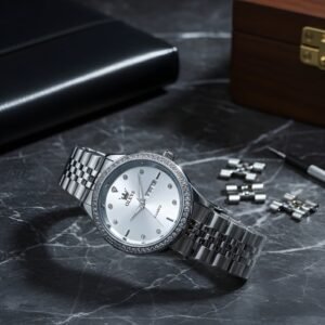 OLEVS~লাক্সারি ঘড়ি বাটারফ্লাই লক