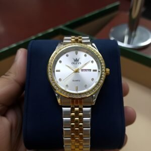 OLEVS~লাক্সারি ঘড়ি বাটারফ্লাই লক