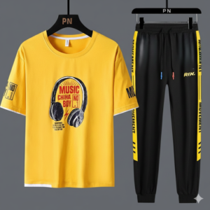 প্রিমিয়াম মাশ টি-শার্ট এবং প্যান্ট সেট