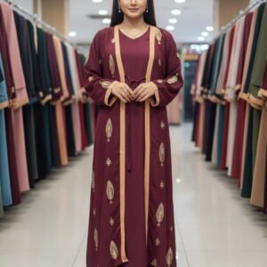 ✨ অরিজিনাল দুবাই চেরি ফেব্রিক বোরকা - সেরা অফার! ✨