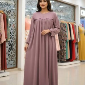 ফুল এমব্রয়েডারি বোরকা