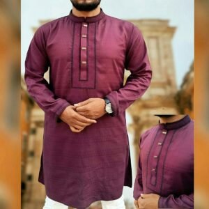 ​🌸 প্রিমিয়াম ফ্যান্সি কটন পাঞ্জাবি 🌸