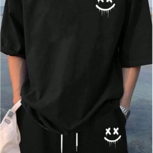 Premium Drop Shoulder T-Shirt & Pant Combo