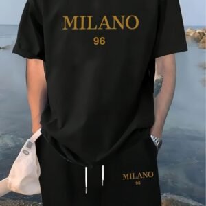 Premium Drop Shoulder T-Shirt & Pant Combo