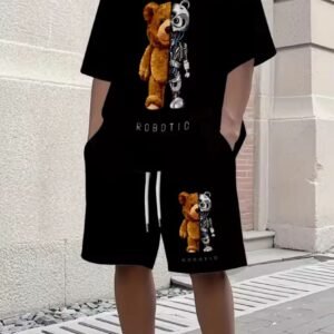 Premium Drop Shoulder T-Shirt & Pant Combo