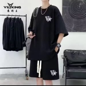 Premium Drop Shoulder T-Shirt & Pant Combo