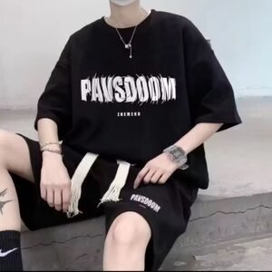 Premium Drop Shoulder T-Shirt & Pant Combo