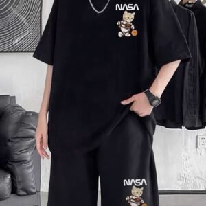 Premium Drop Shoulder T-Shirt & Pant Combo