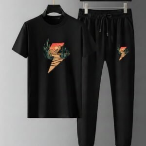Trendy Mash T-Shirt Trouser Combo