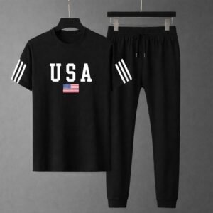 Trendy Mash T-Shirt Trouser Combo