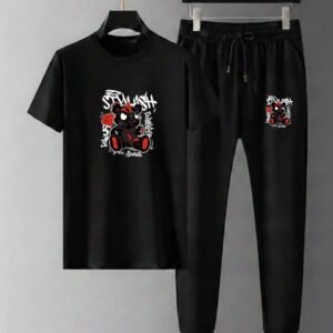 Trendy Mash T-Shirt Trouser Combo