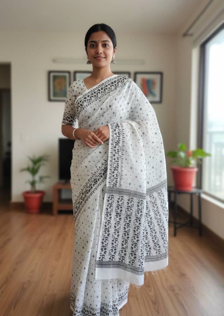 প্রিন্টের শাড়ি কালেশন