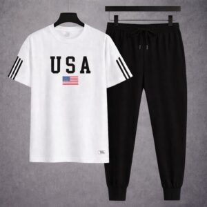 Trendy Mash T-Shirt Trouser Combo