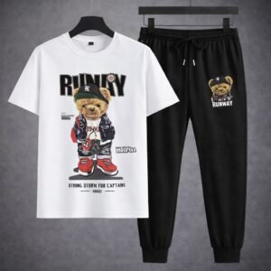 Trendy Mash T-Shirt Trouser Combo