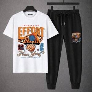 Trendy Mash T-Shirt Trouser Combo