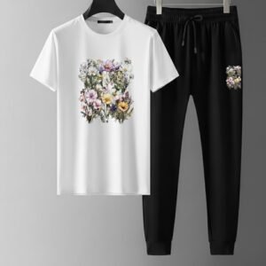 Trendy Mash T-Shirt Trouser Combo