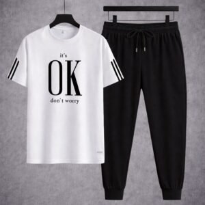 Trendy Mash T-Shirt Trouser Combo