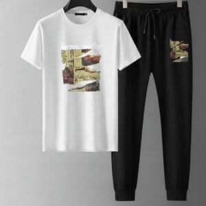 Trendy Mash T-Shirt Trouser Combo