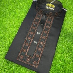 প্রিমিয়াম কাফ হাতা স্লাব শাটন পাঞ্জাবি